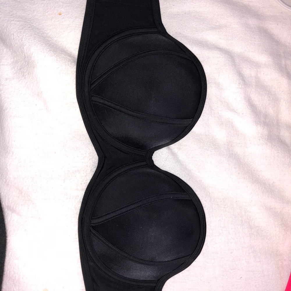 PINK Bathing suit top (WORN ONCE)